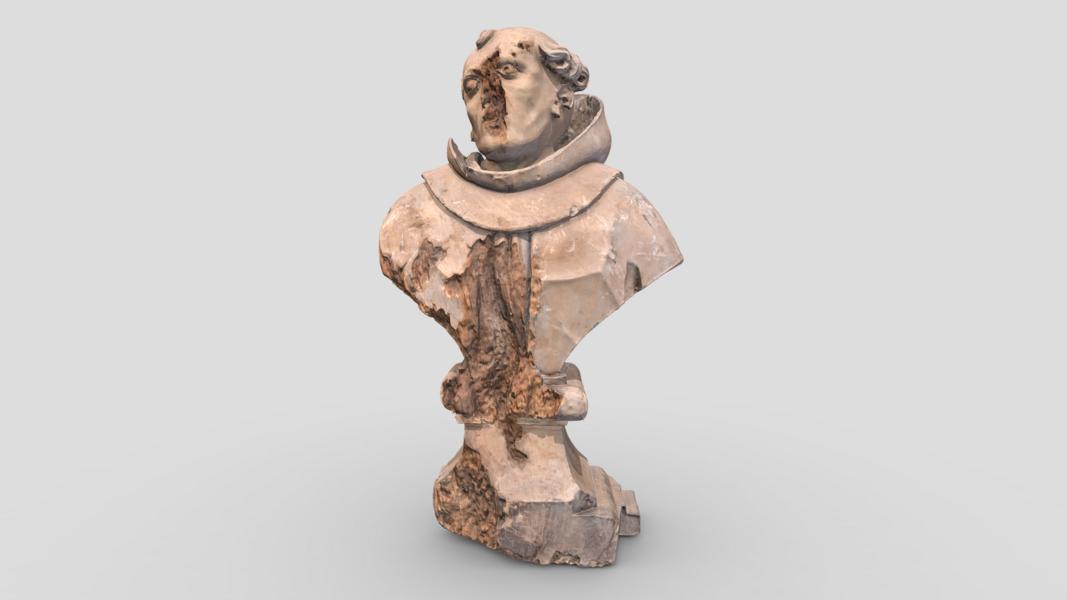 Бюст монаха