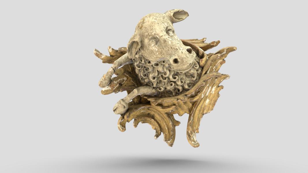 Вівтарна прикраса у вигляді баранця