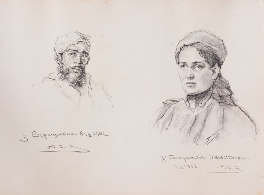 Два рисунки — Юліан Заяць