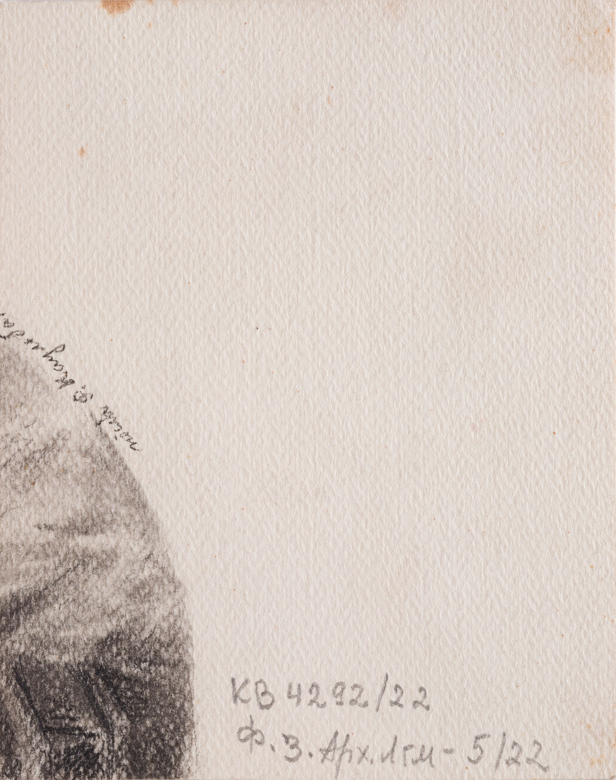 Drawing of a Man's Bust 2