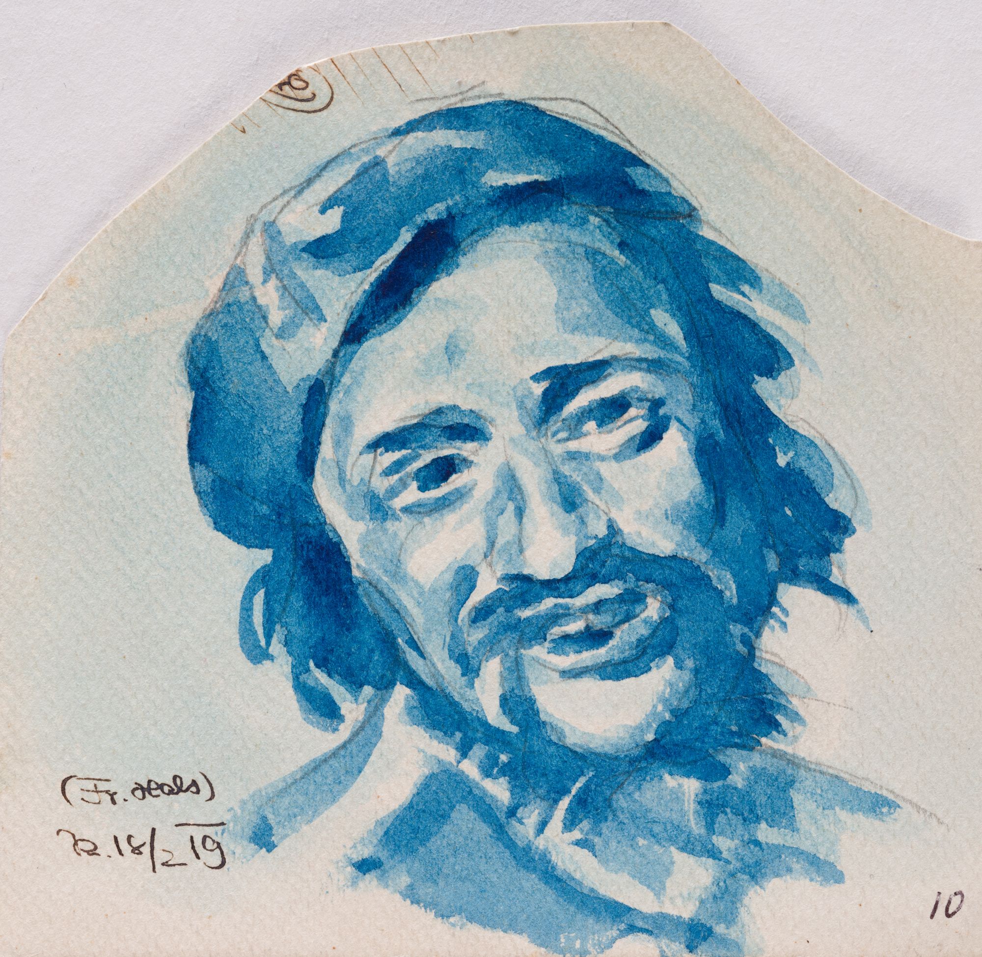 Drawing of a Man's Head 1