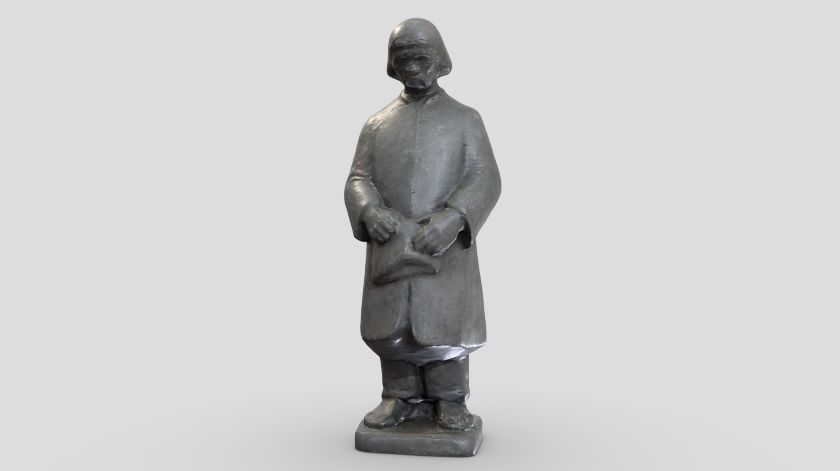 Селянин, що стоїть у церкві — Григорій Крук