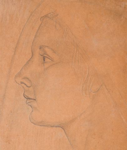 A Woman's Head. A Sketch 1