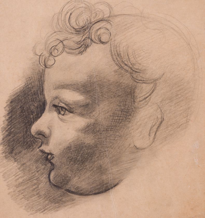 Sketch from a Painting by Leonardo da Vinci — Antonina Ivanova
