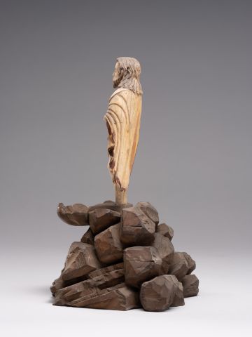 Holy Water Chalice in the Shape of a Hill with Christ 4