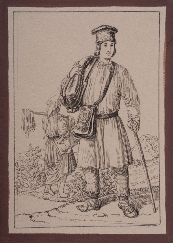 Collection of Ethnographic Drawings — Kajetan Kielisinski