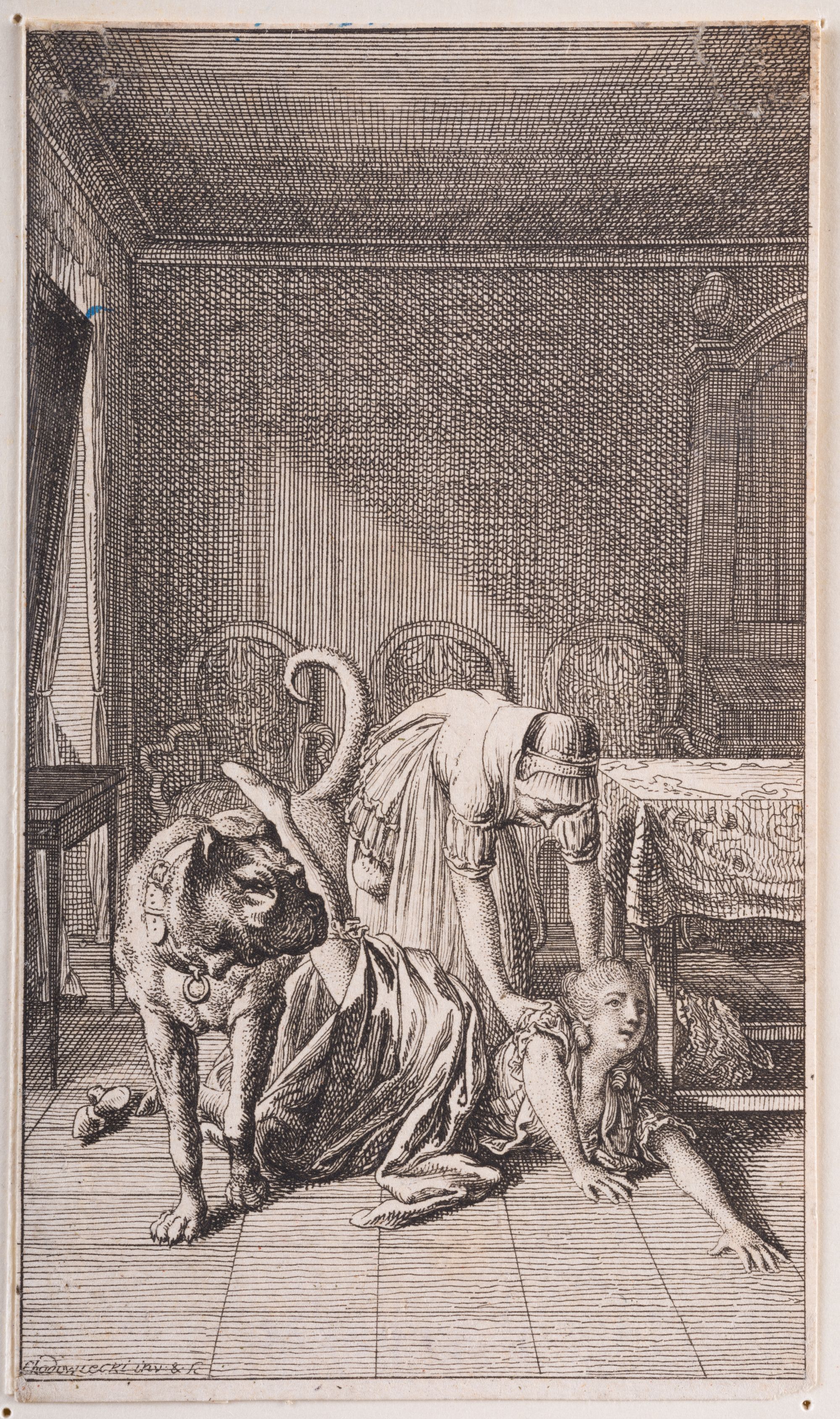 Men's Whims. Illustration for "Gedichte von Ph. Gatterer" ("Poems by Philippine Gatterer") 1