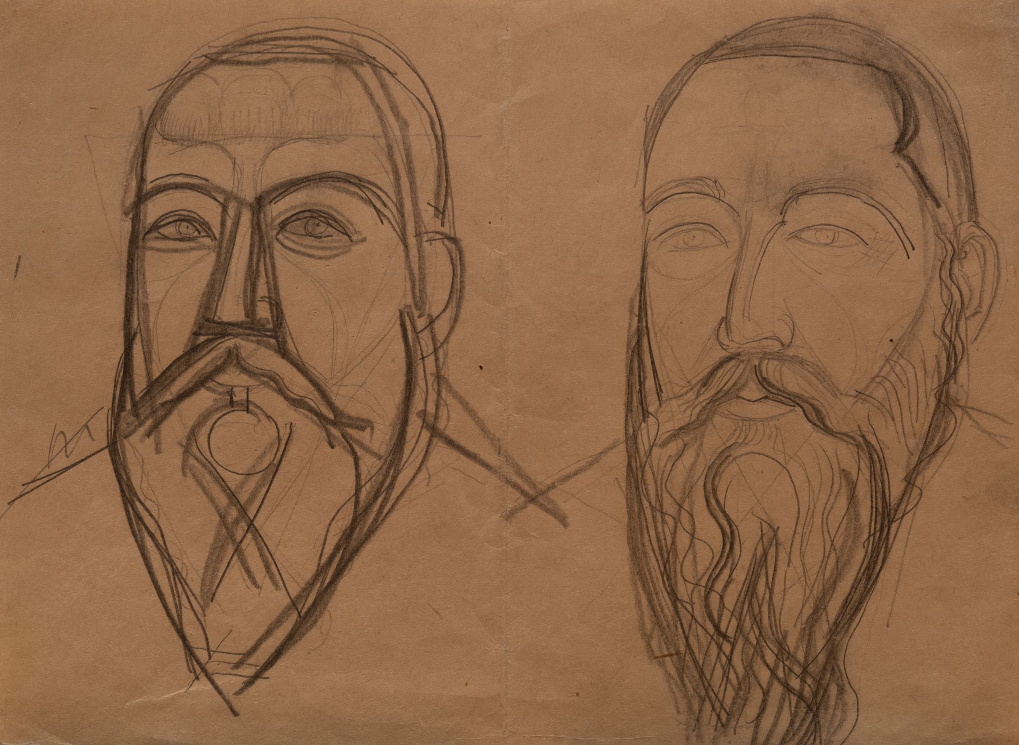 Male Portraits (a sketch) 1
