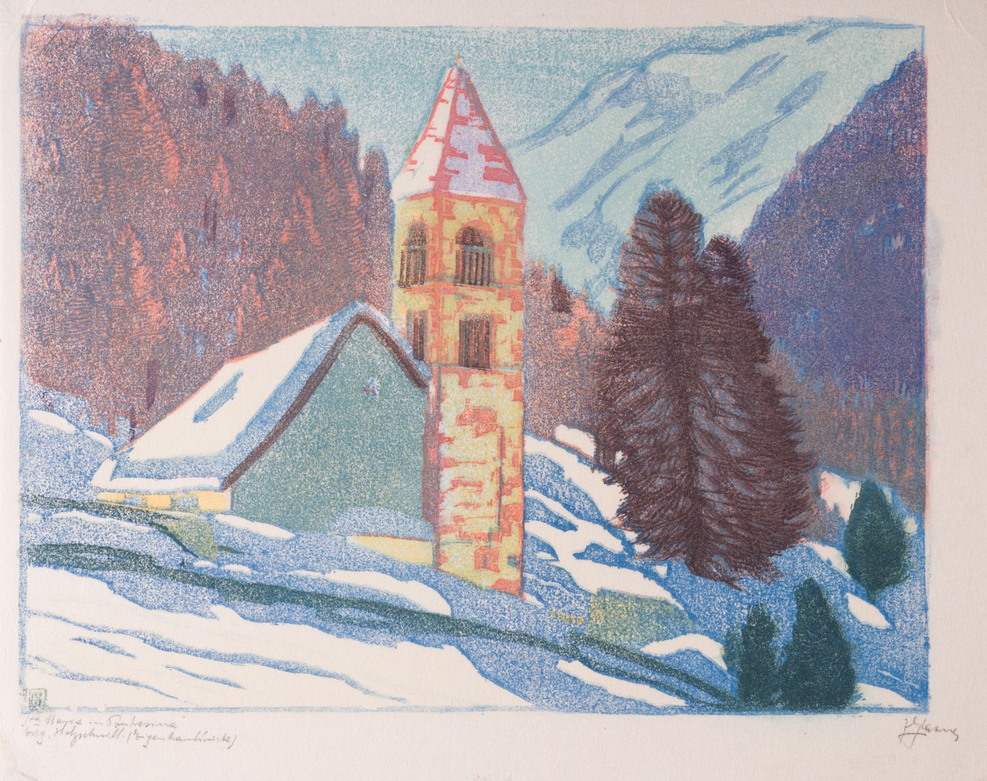 Church of Santa Maria in Pontresina