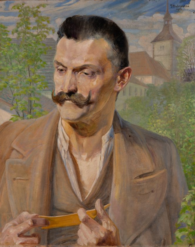 Чоловічий портрет (ескіз) — Яцек Мальчевський