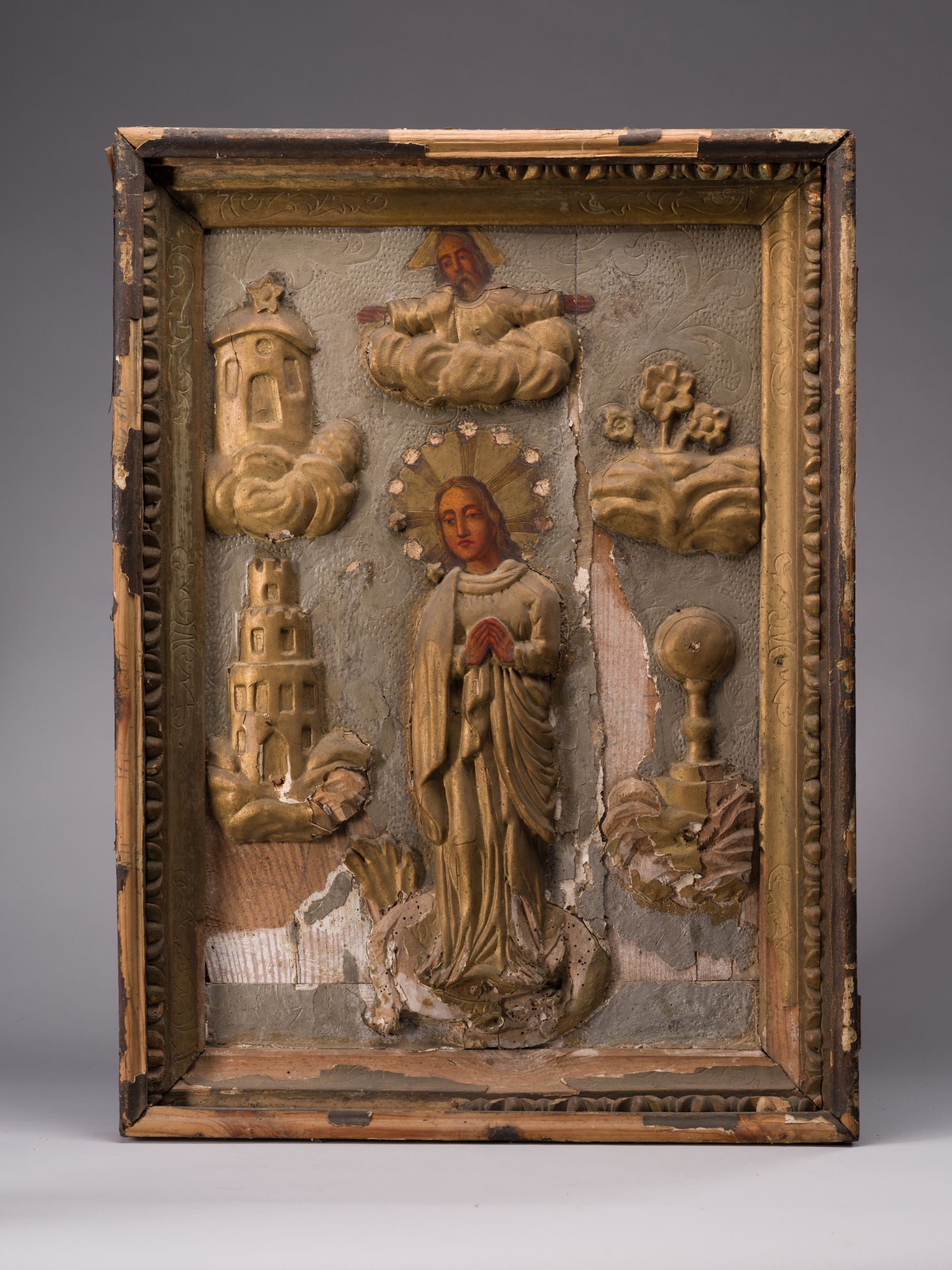 Virgin Mary with Symbols of Litany of Loreto 1