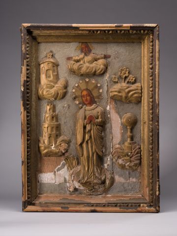 Virgin Mary with Symbols of Litany of Loreto 1