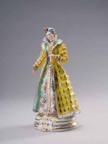 Lady in Costume Figurine 2