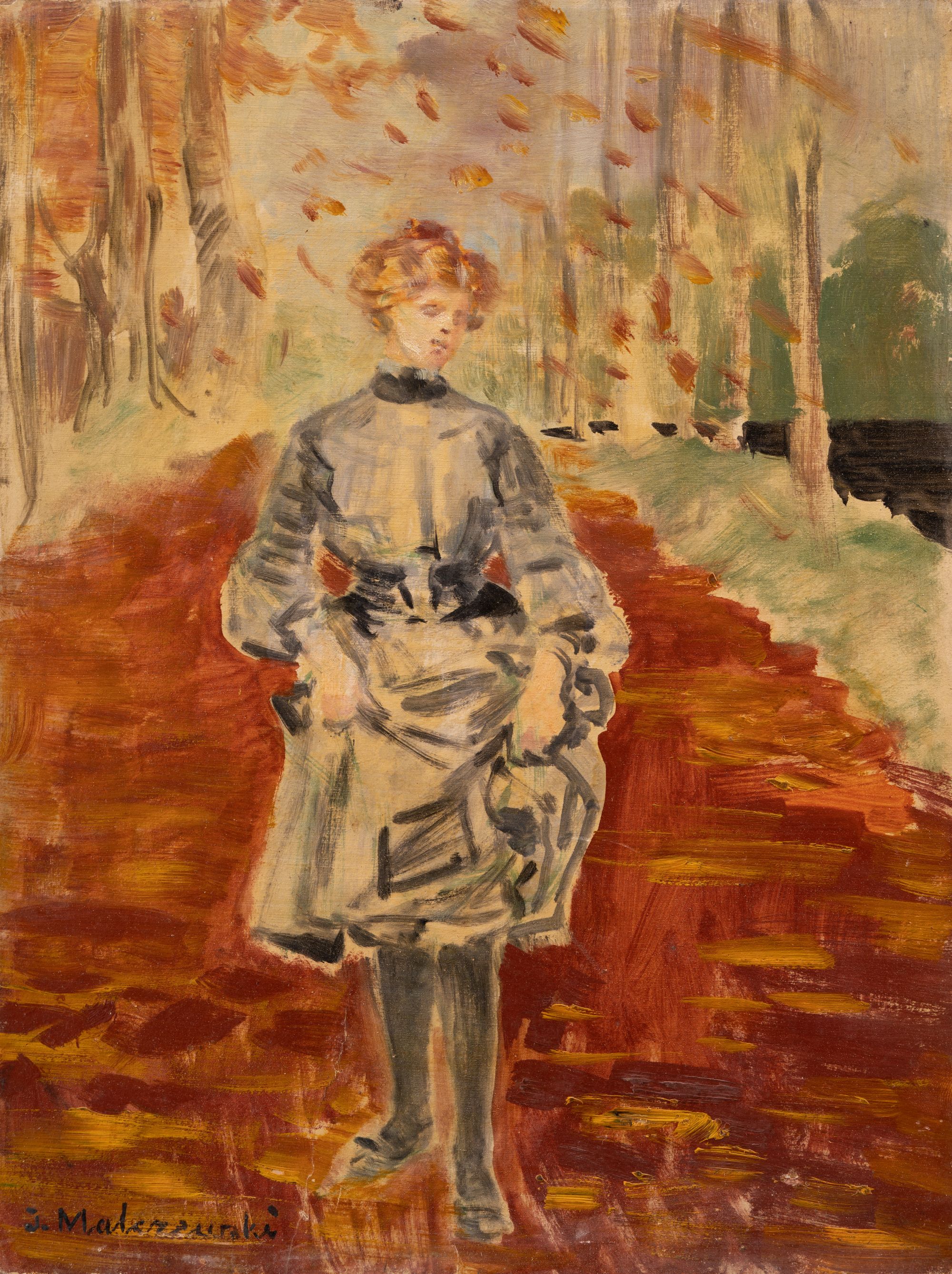 Alley in Autumn (a study) 1