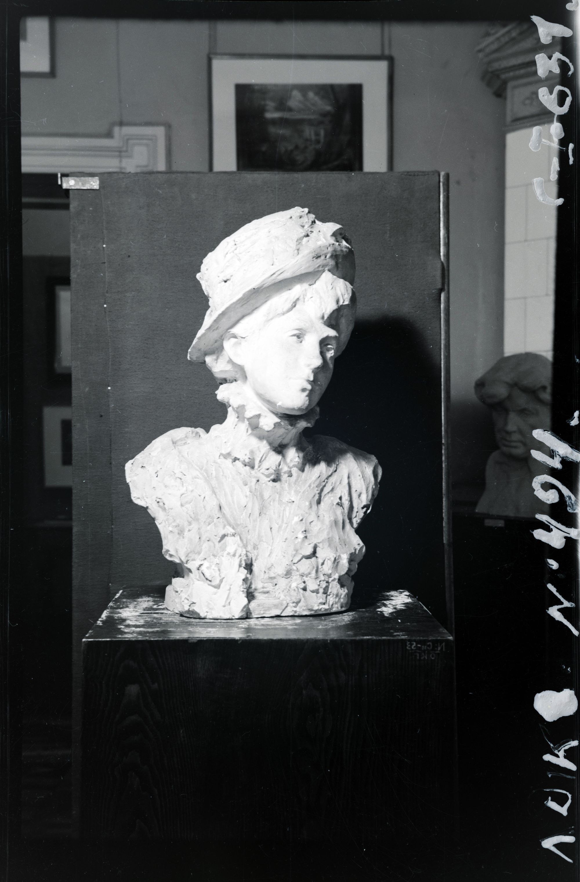 Bust of a Woman in a Hat
