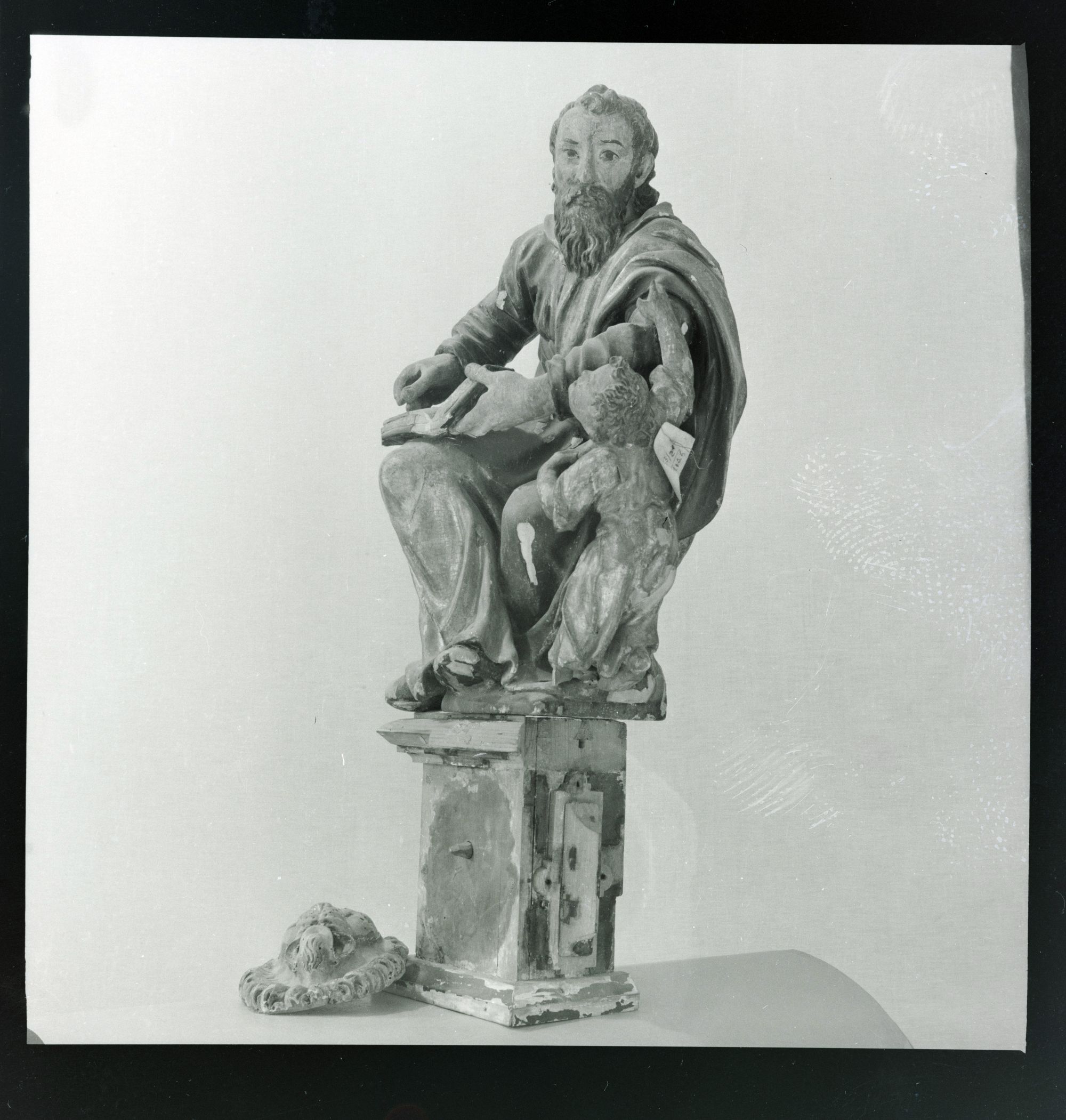 Figure of St Matthew (Altar Detail) 1