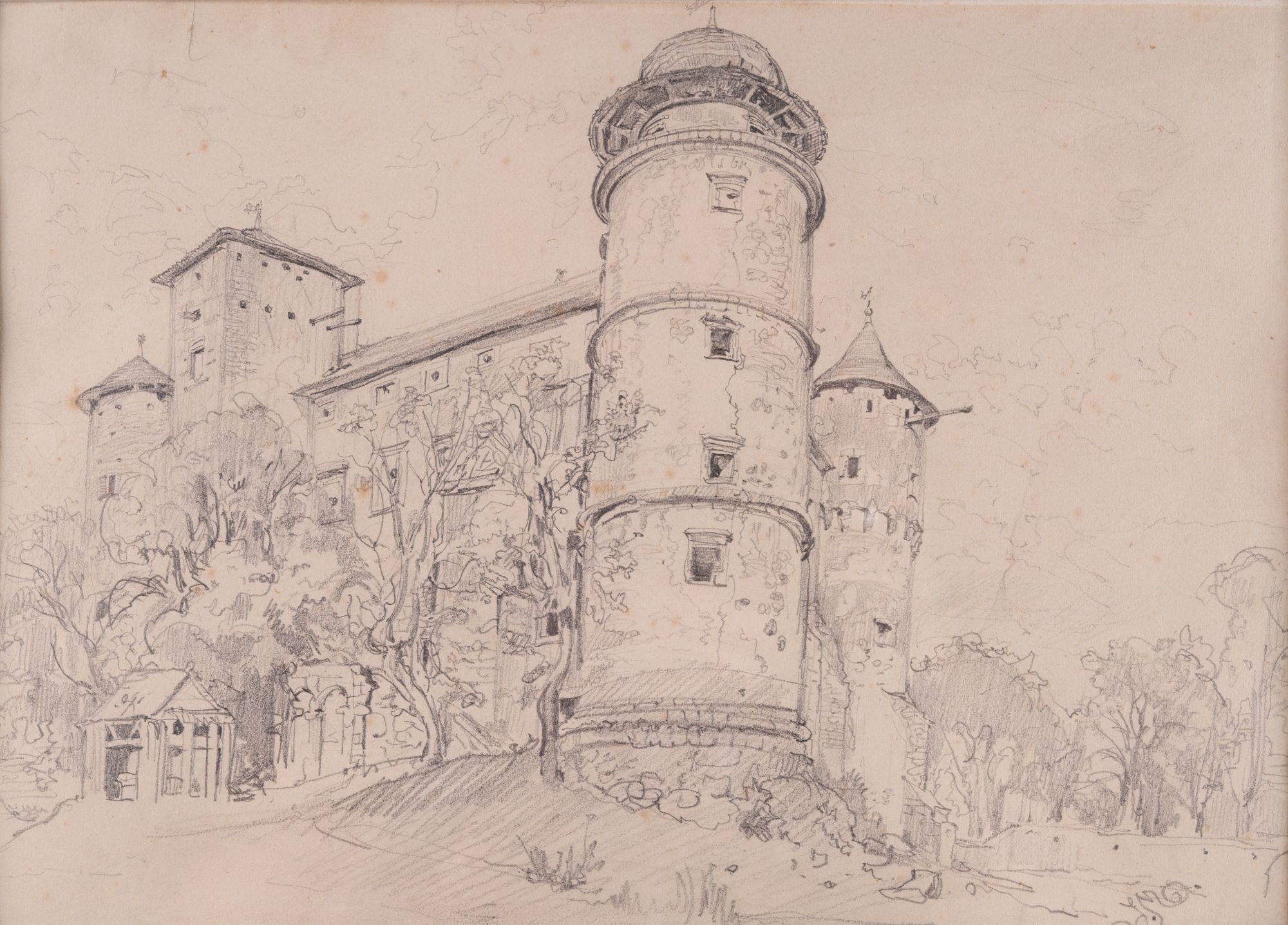 View of the Wisnicz Castle І