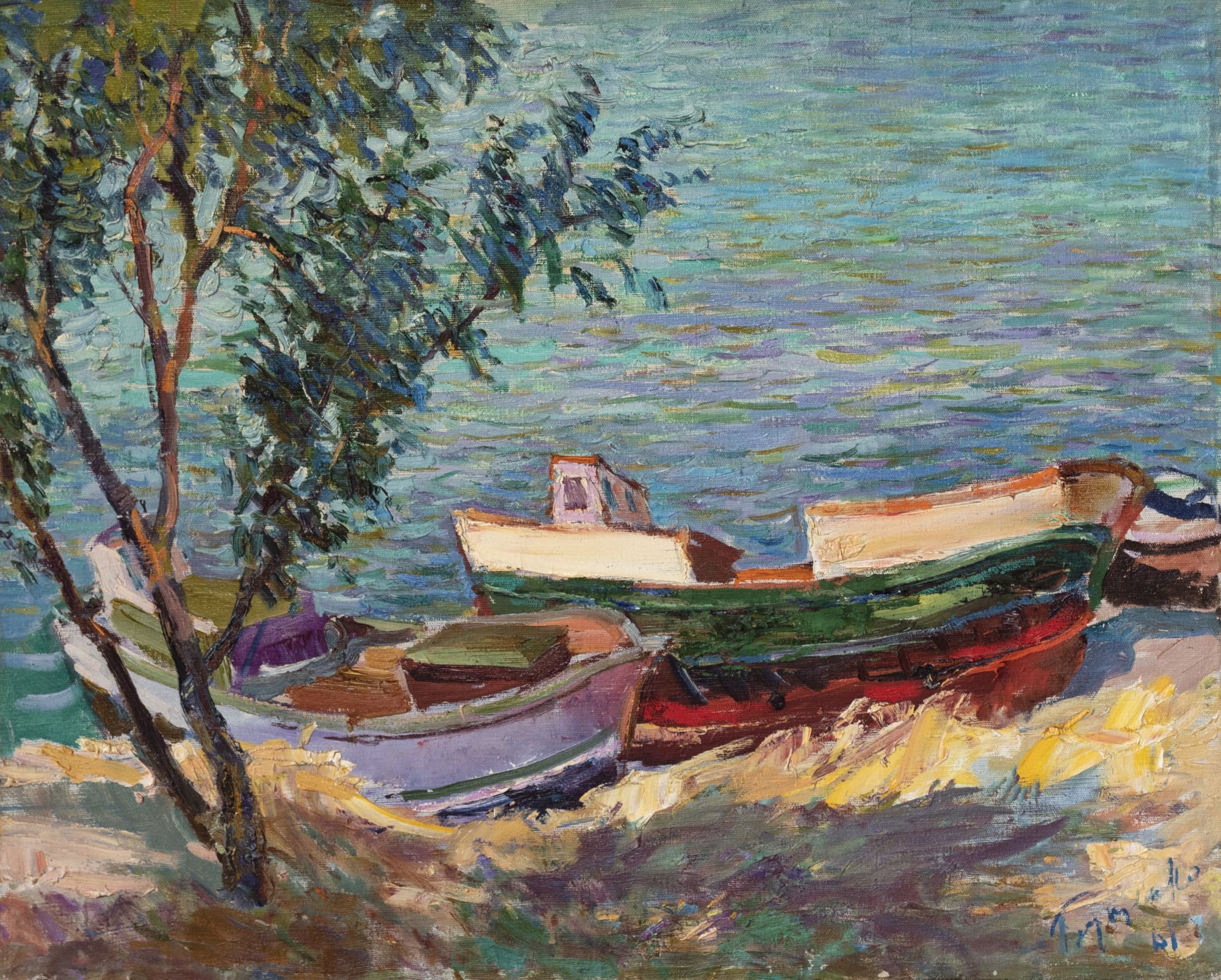 Boats Near the Shore