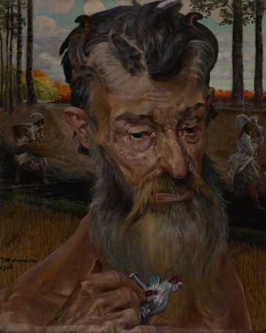 Self-Portrait with Fauns 3
