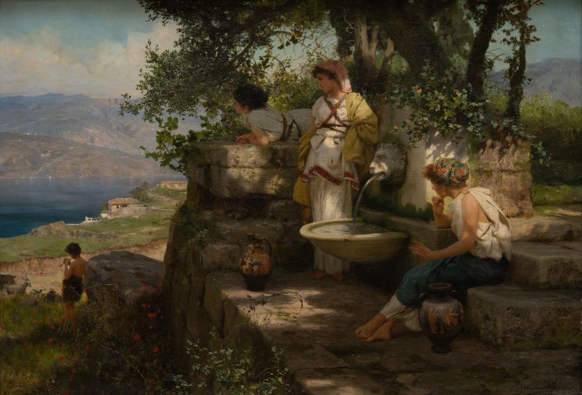 Біля джерела — Генрик Семирадський