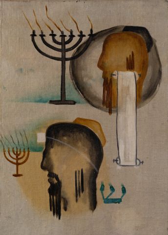 Composition with Candlesticks 1