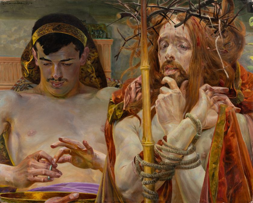 Хpистос пеpед Пiлатом — Яцек Мальчевський