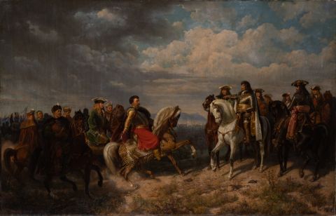 Meeting of Jan III Sobieski and Leopold I 2