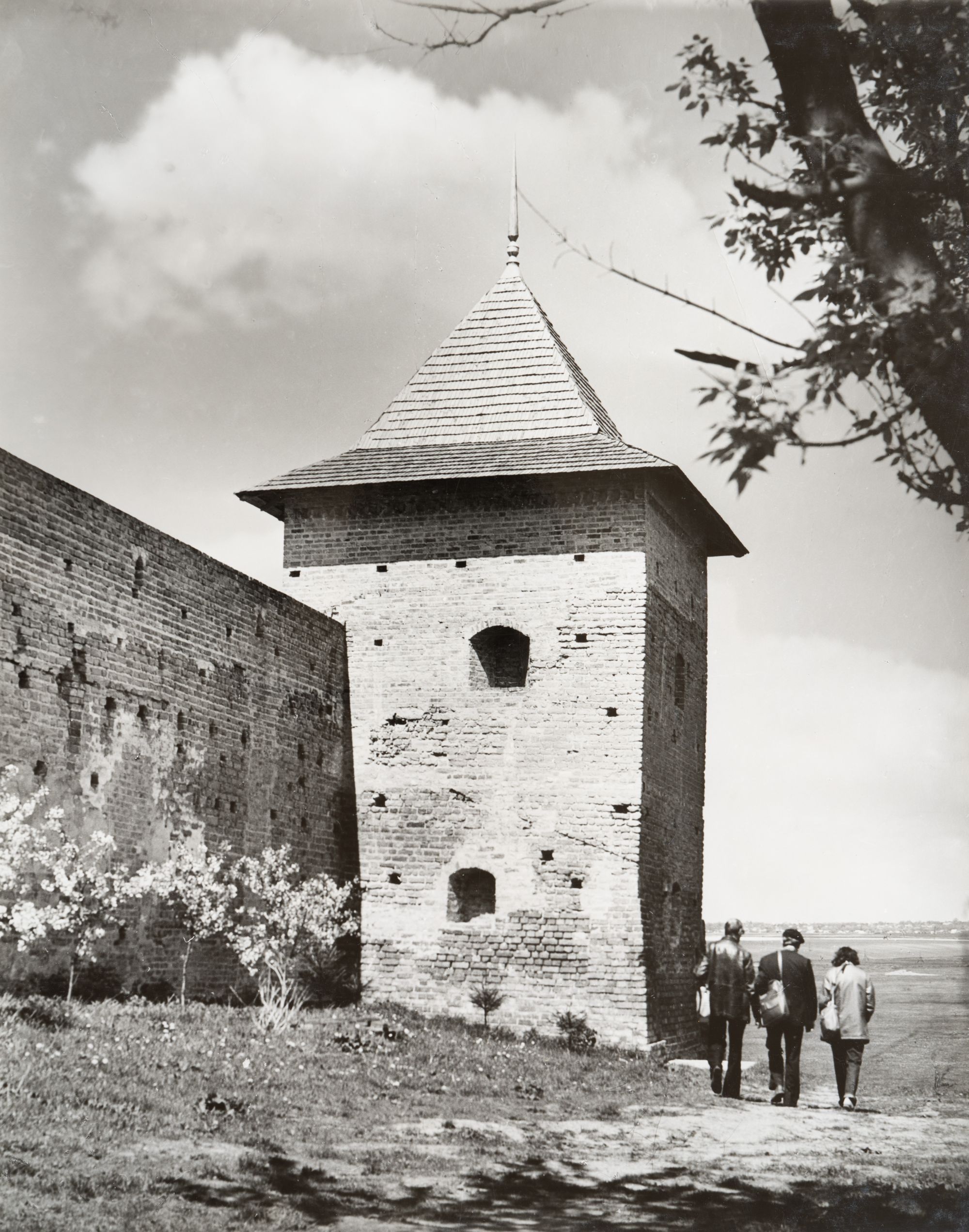 Tower of the 15th-century Sviatohirsk Monastery-Fortress