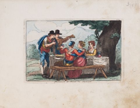 Banquet in Rome on Testaccio Hill 1