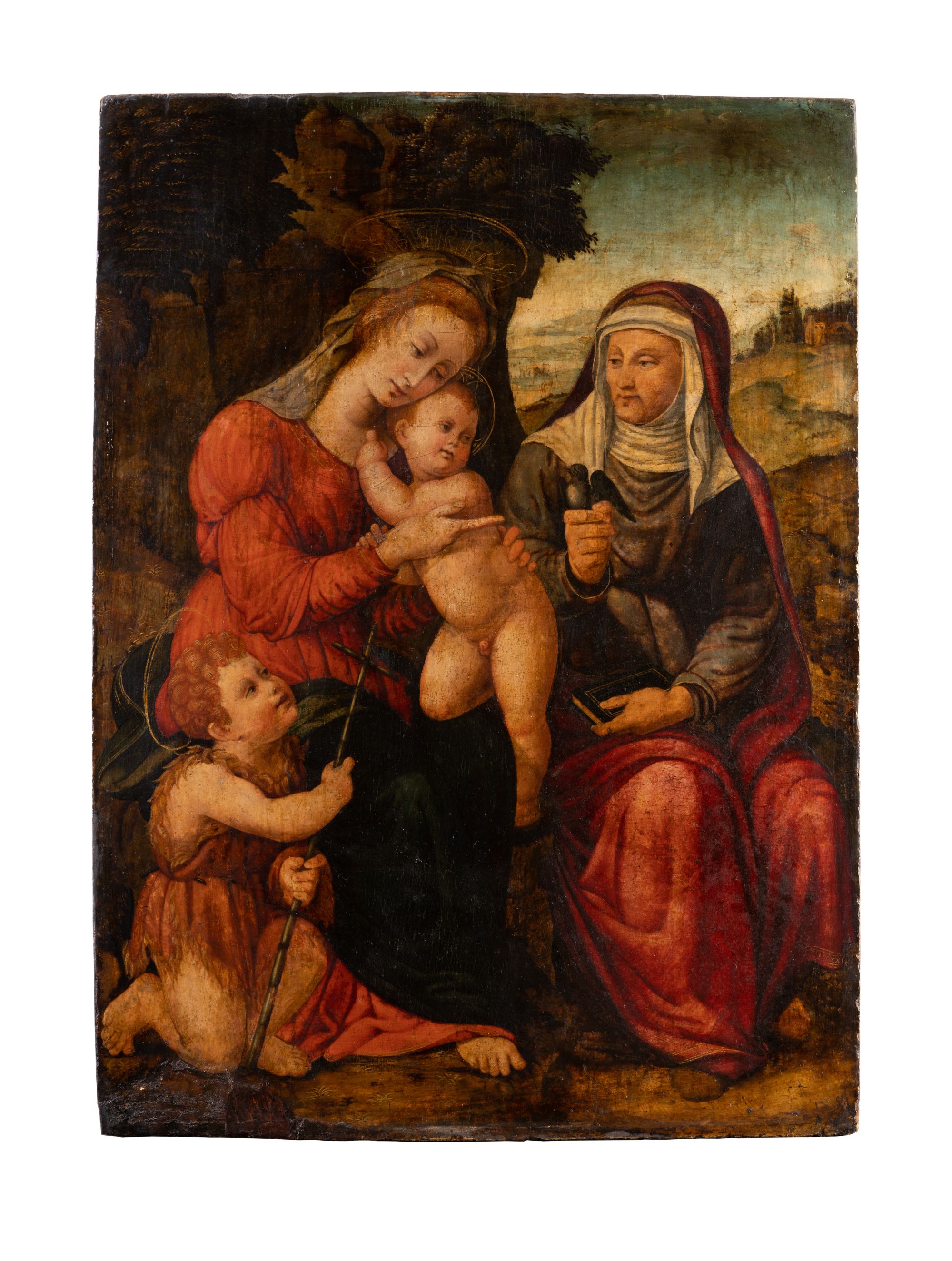 Madonna with Child, Saint Anne and Young John the Baptist 1