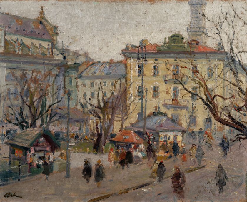 Львівський пейзаж — Ерно Ерб