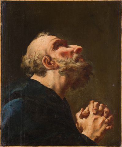 Study of a Praying Man 1