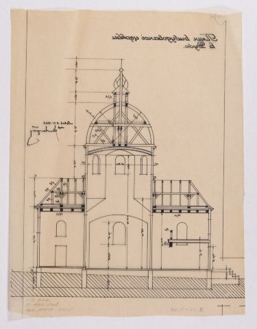 Plan of the Built Church in Dubie 2