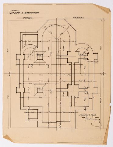 Project of the Church in Dobrotvir 1