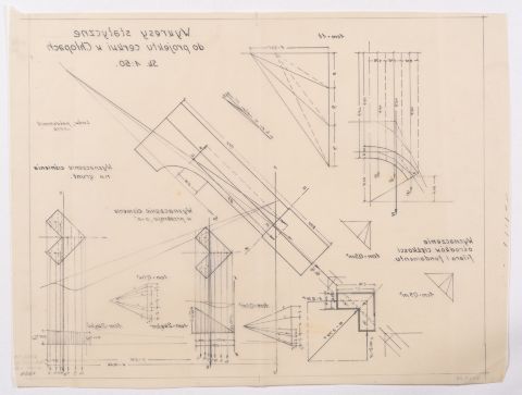 Static Schemes for the Project of the Church in Khlopy (Peremozhne) 2