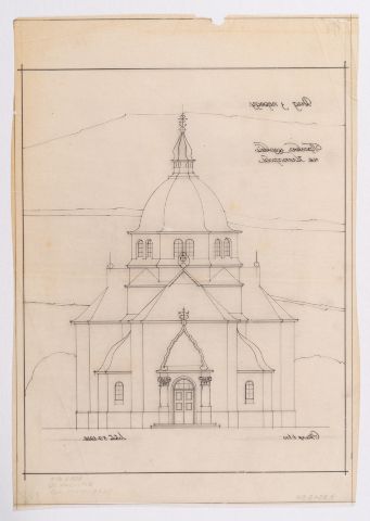 Project of the Church in Klepariv, Lviv 2
