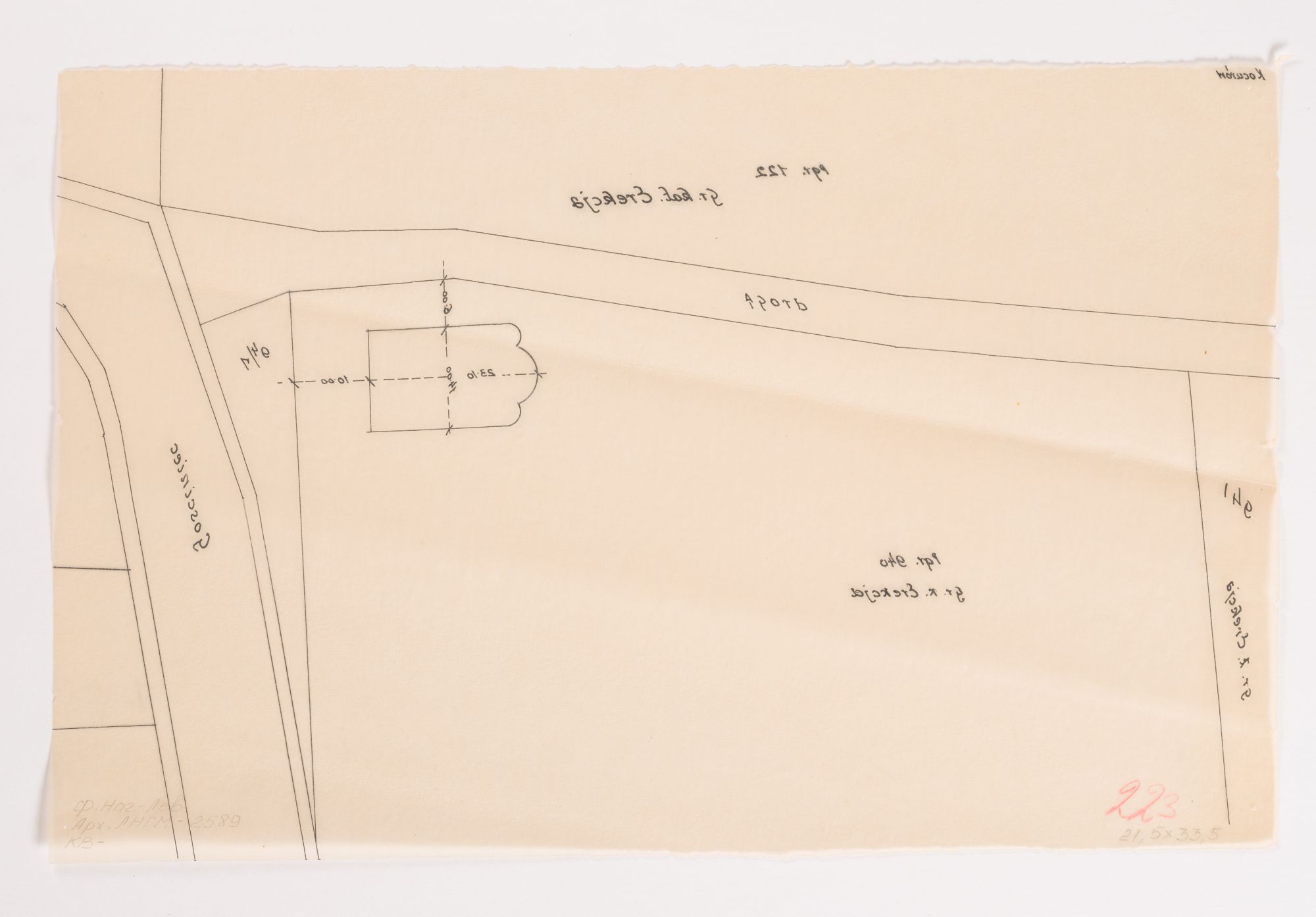 Site Plan of the Church in Kotsuriv 2