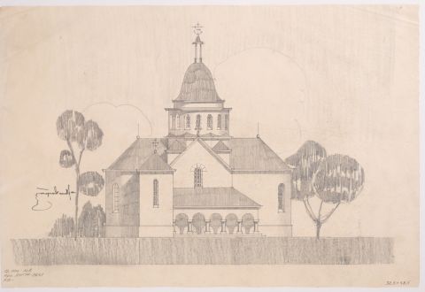 / Проєкт неідентифікованої церкви / 2