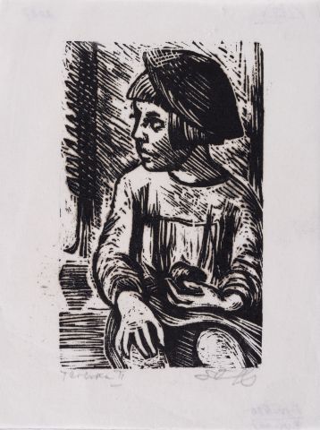 Girl with an Apple 1
