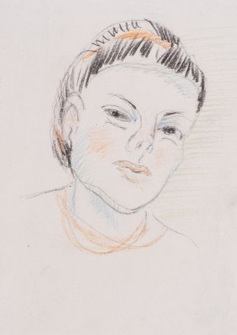 Sketch for an Etching from the "Types" Series 1