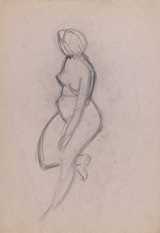 Nude Act. Double-Sided Image 1