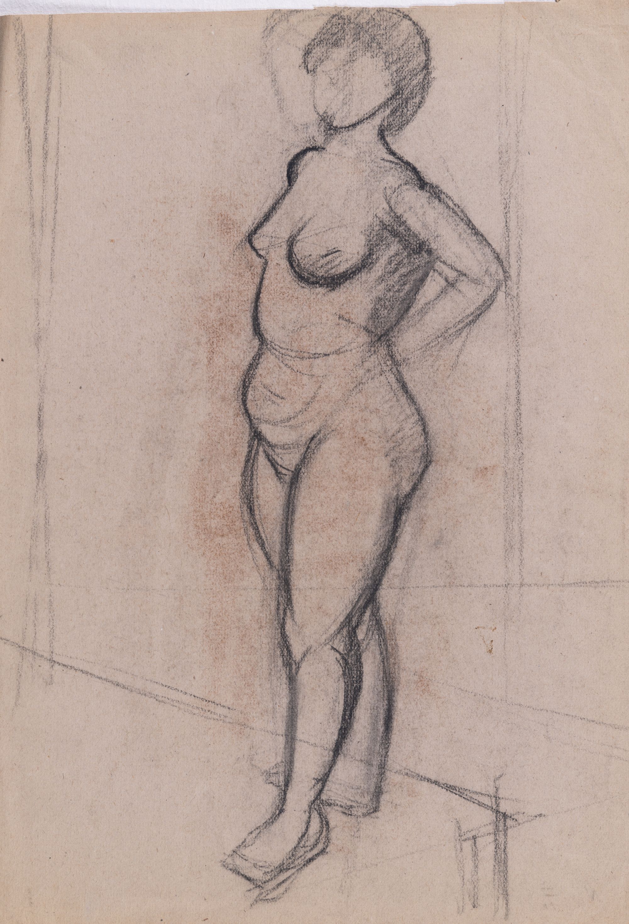 Nude Act. Double-Sided Image 1