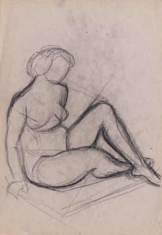 Nude Act. Double-Sided Image 1