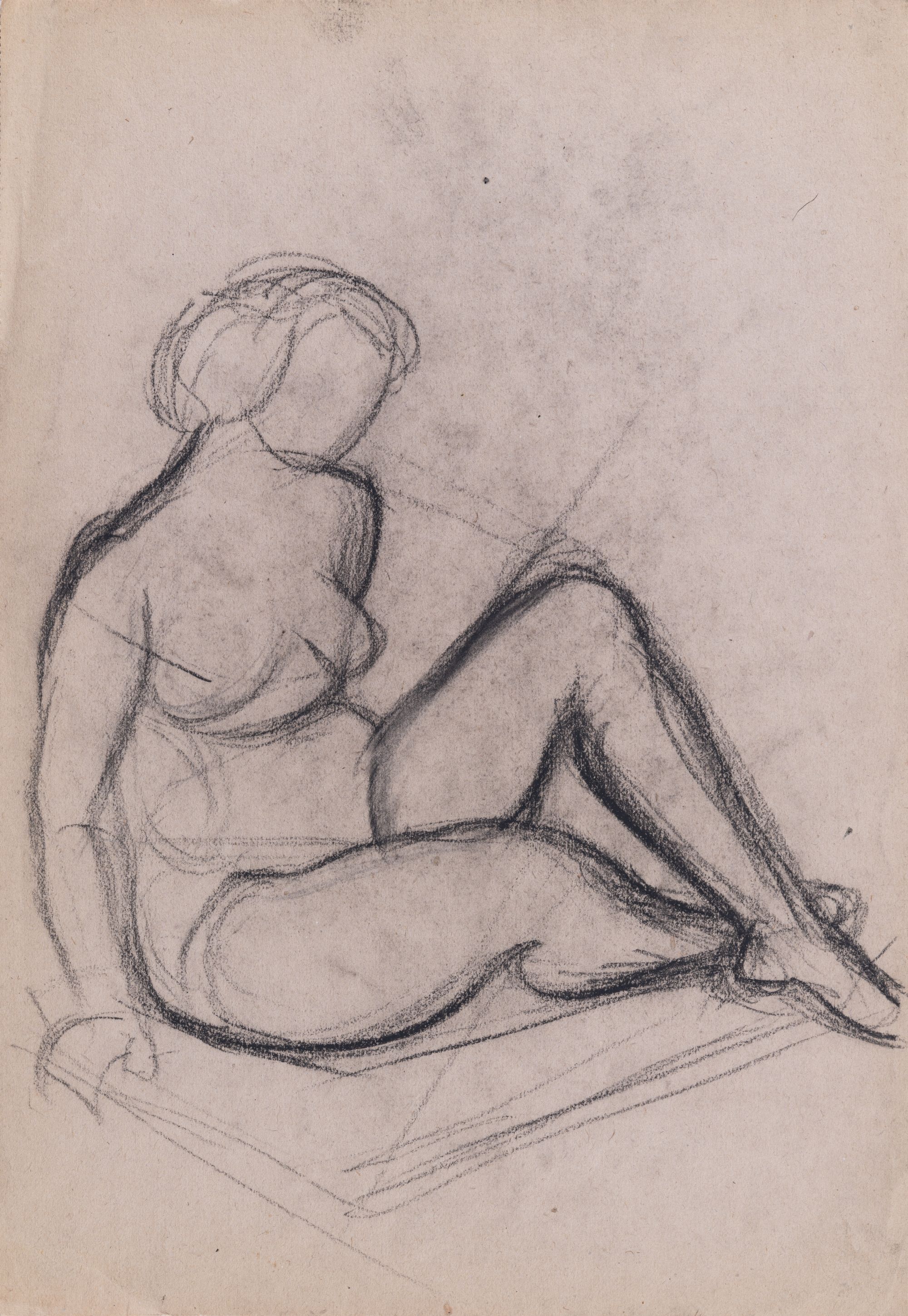 Nude Act. Double-Sided Image 1