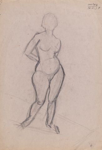 Nude Act. Double-Sided Image 2