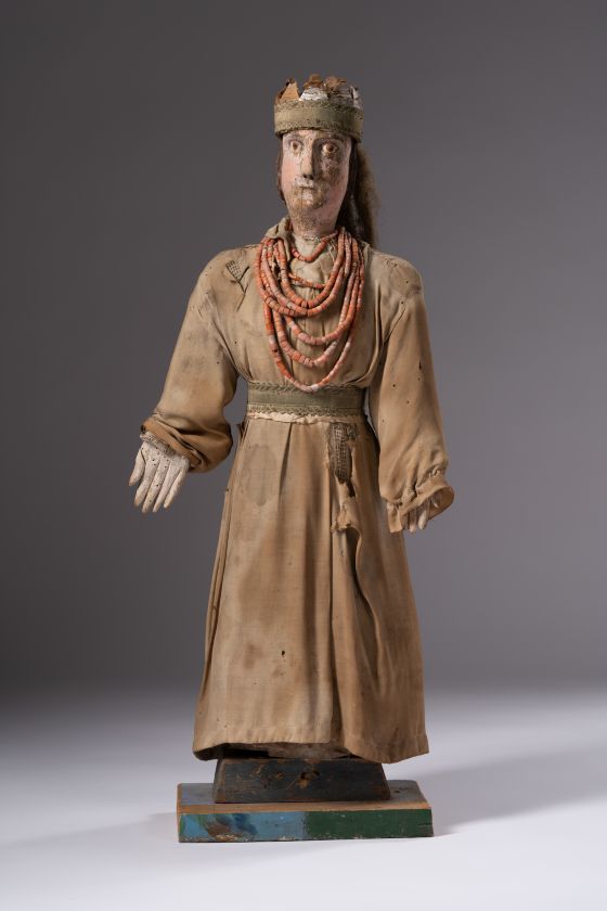 Saintly Woman — unknown folk sculptor