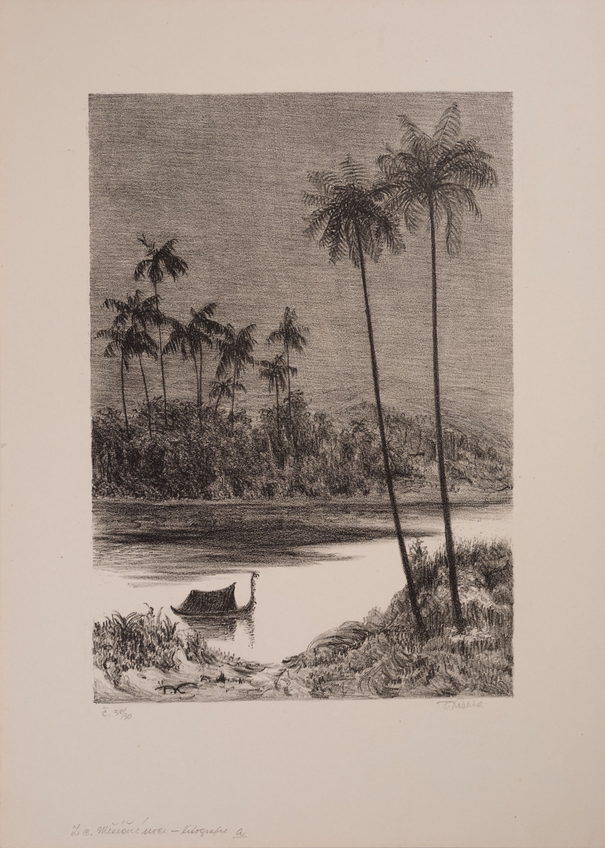 Moonlit Night (From the Series "Fantasy of Moonlit Nights") 1