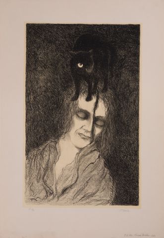 Чорний кіт (Цикл «До творів Е. A. По») 1