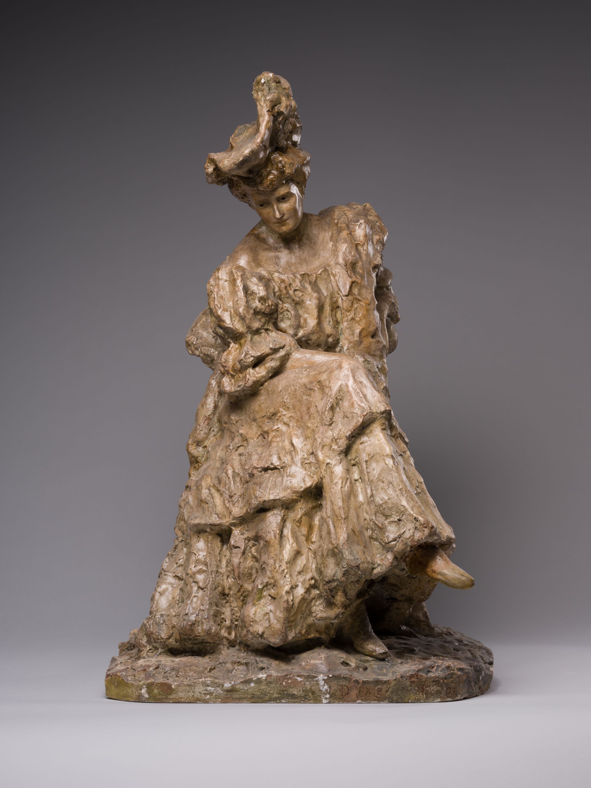 Sitting Female Figure (Lady with a Hat; Rest) 2