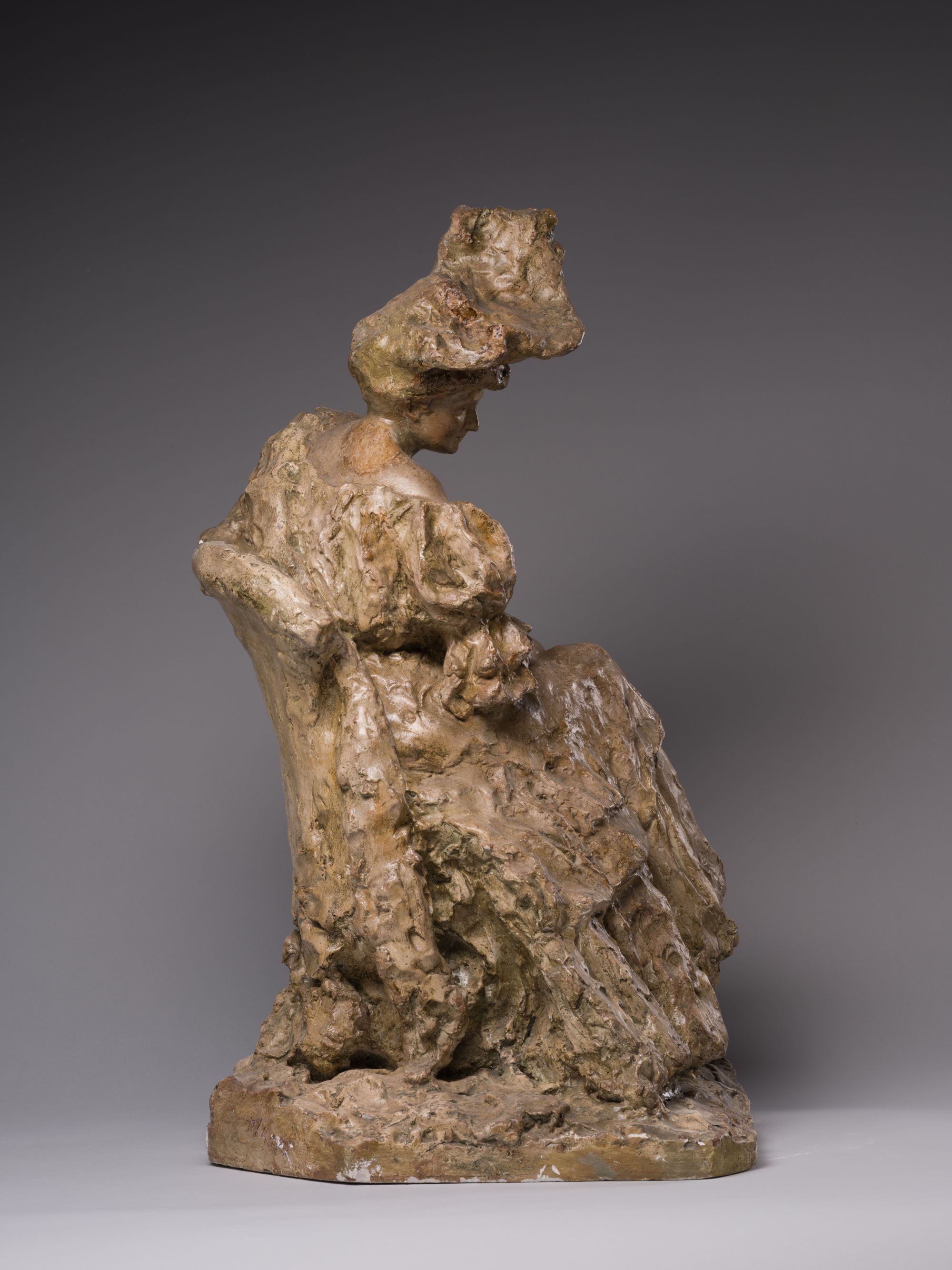 Sitting Female Figure (Lady with a Hat; Rest) 8